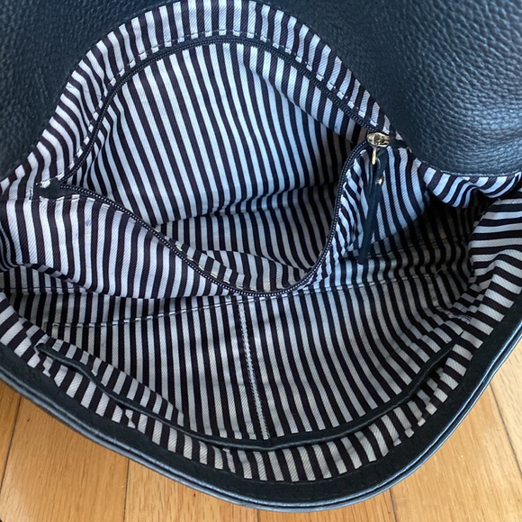 Kate Spade Black Soft Leather Adjustable Strap Crossbody Shoulder Handbag - Picture 6 of 16